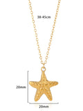 New all-match holiday ocean element pendant necklace - Rokkaku 18 online shop