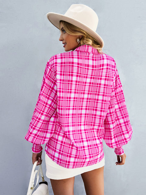 Women's fashion commuter long sleeve versatile Shirt Top