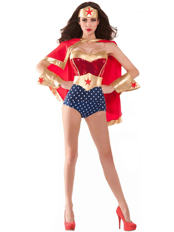 women's halloween cape supergirl costume - Rokkaku 18 online shop