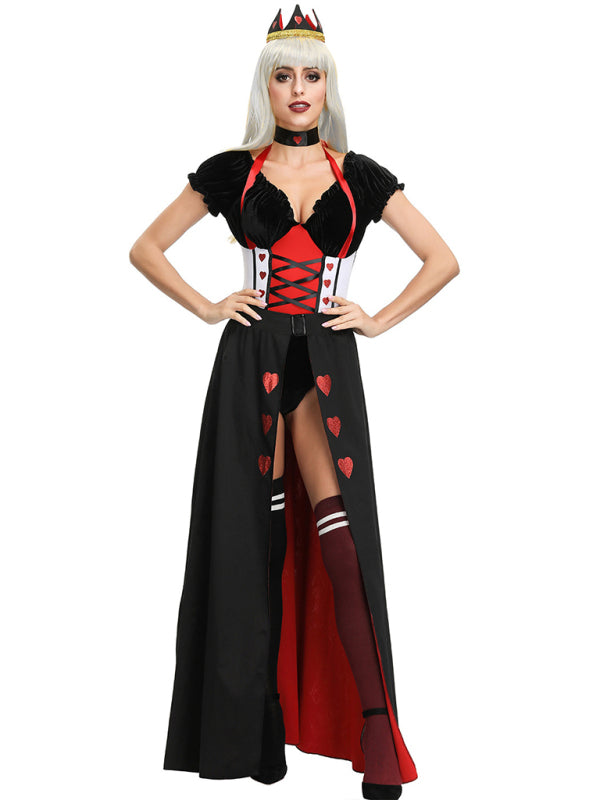 Medieval Princess Ball Heart Queen Costume Halloween Costume (Socks Not Included) - Rokkaku 18 online shop