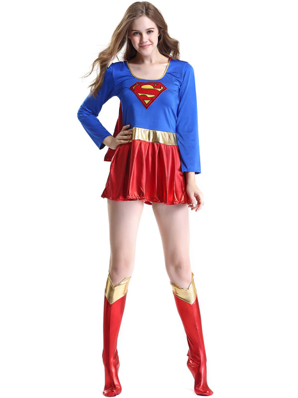 Halloween Costume Sexy Supergirl Costume Set - Rokkaku 18 online shop
