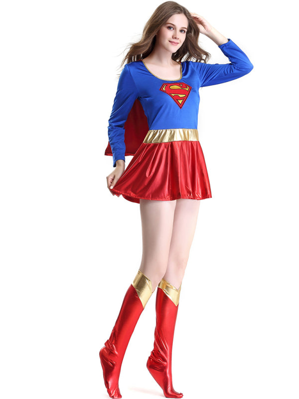 Halloween Costume Sexy Supergirl Costume Set - Rokkaku 18 online shop