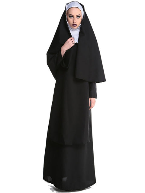 women's halloween nun costume adult female