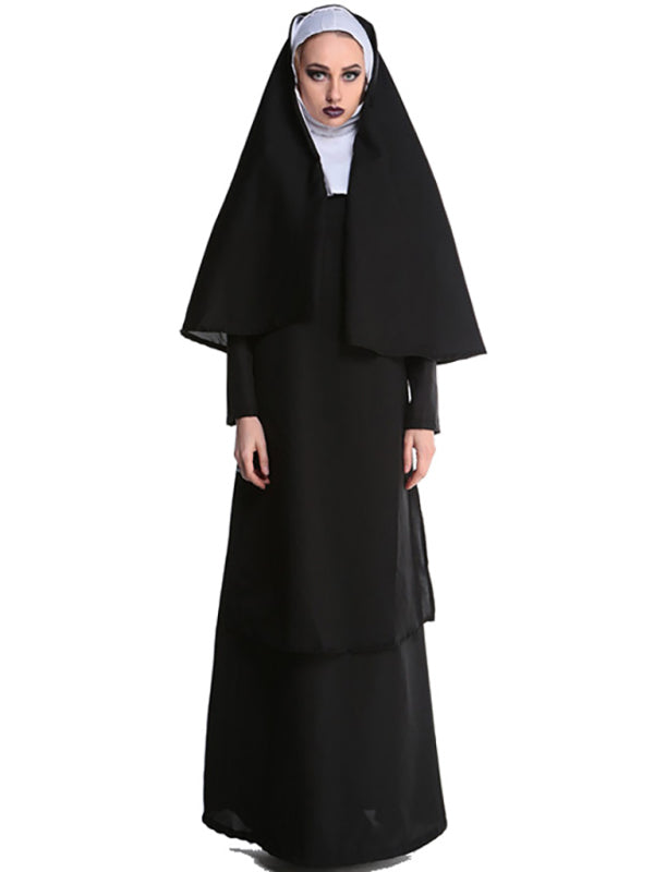 women's halloween nun costume adult female - Rokkaku 18 online shop