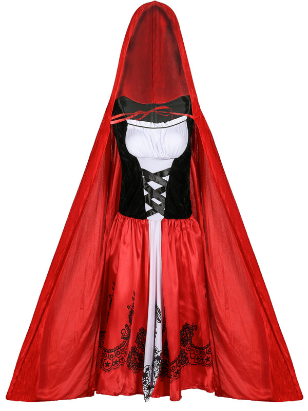 halloween cape little red riding hood costume - Rokkaku 18 online shop