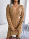 Women's fashion waist closing fried dough twist buttock wrap dress fur dress