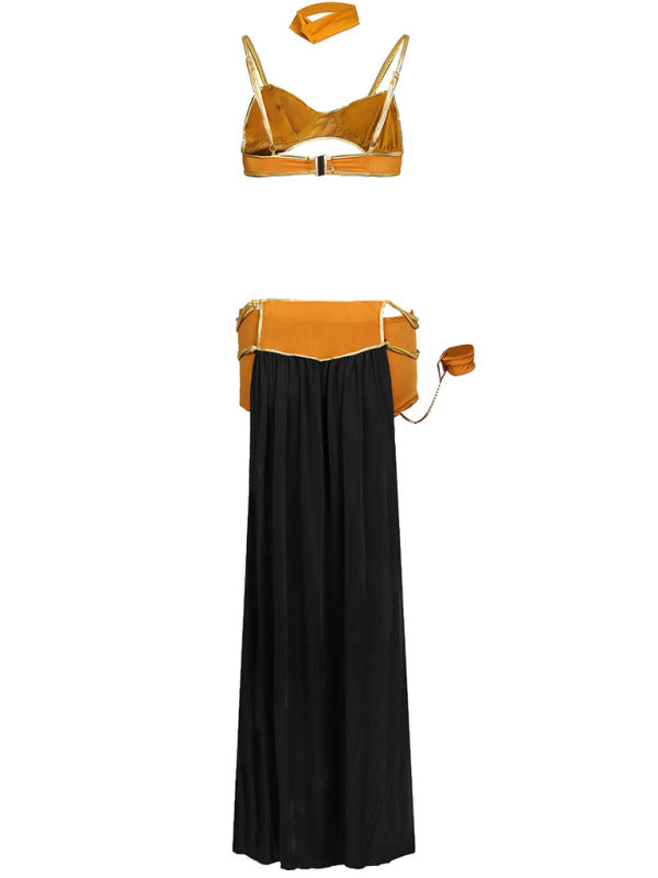 European and American women's halloween dance queen dress long skirt costume - Rokkaku 18 online shop