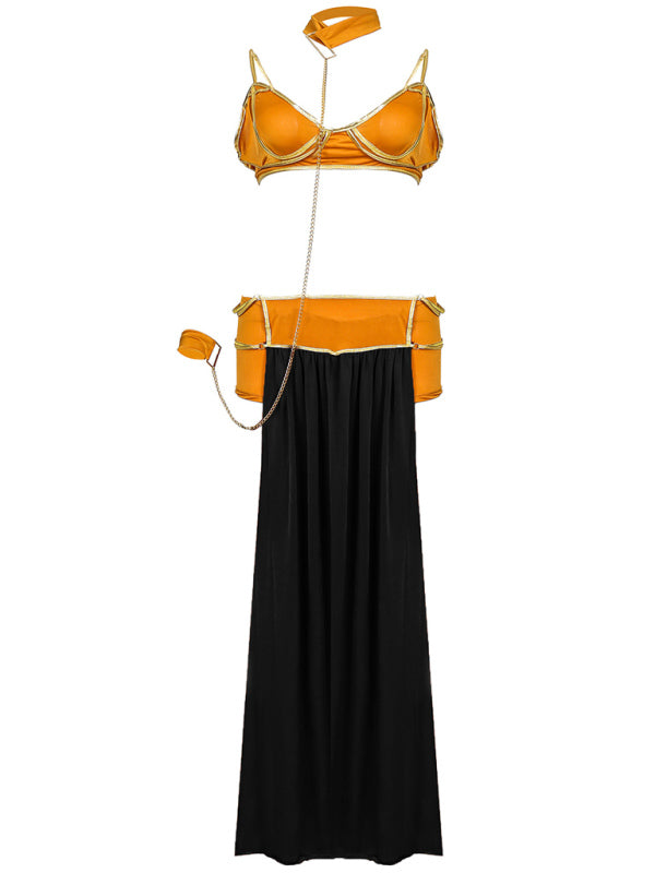 European and American women's halloween dance queen dress long skirt costume - Rokkaku 18 online shop