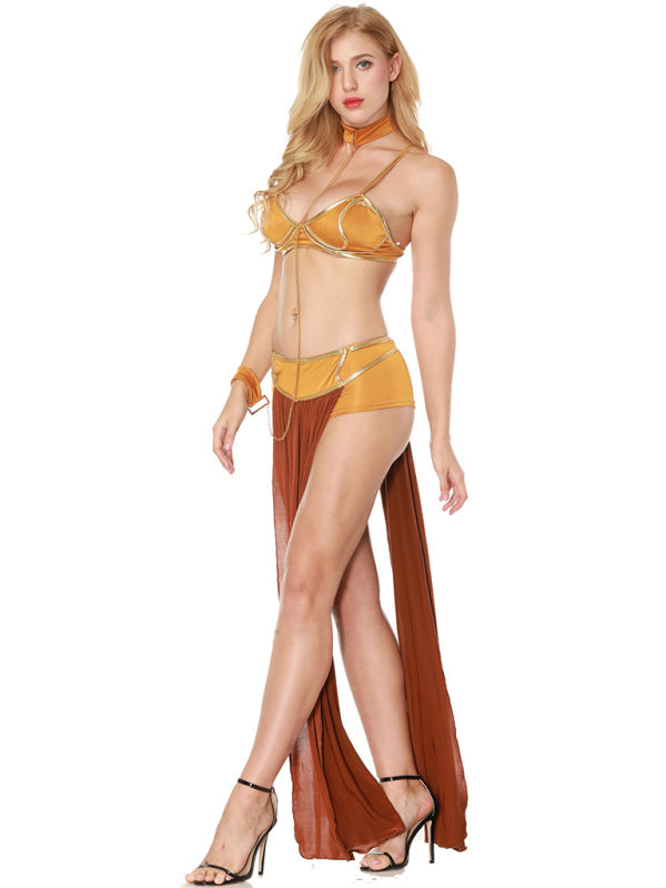European and American women's halloween dance queen dress long skirt costume - Rokkaku 18 online shop