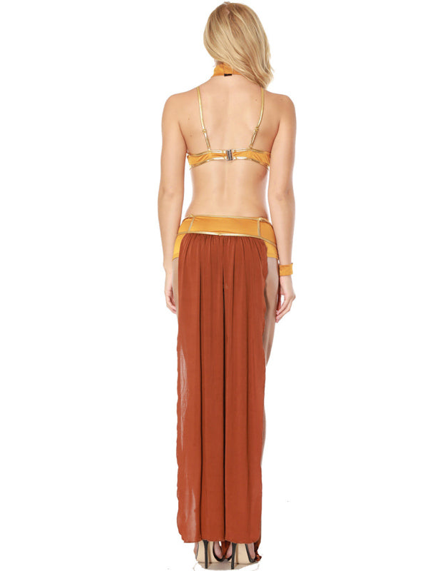 European and American women's halloween dance queen dress long skirt costume - Rokkaku 18 online shop