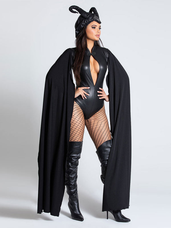 halloween witch costume cape vampire masquerade costume - Rokkaku 18 online shop