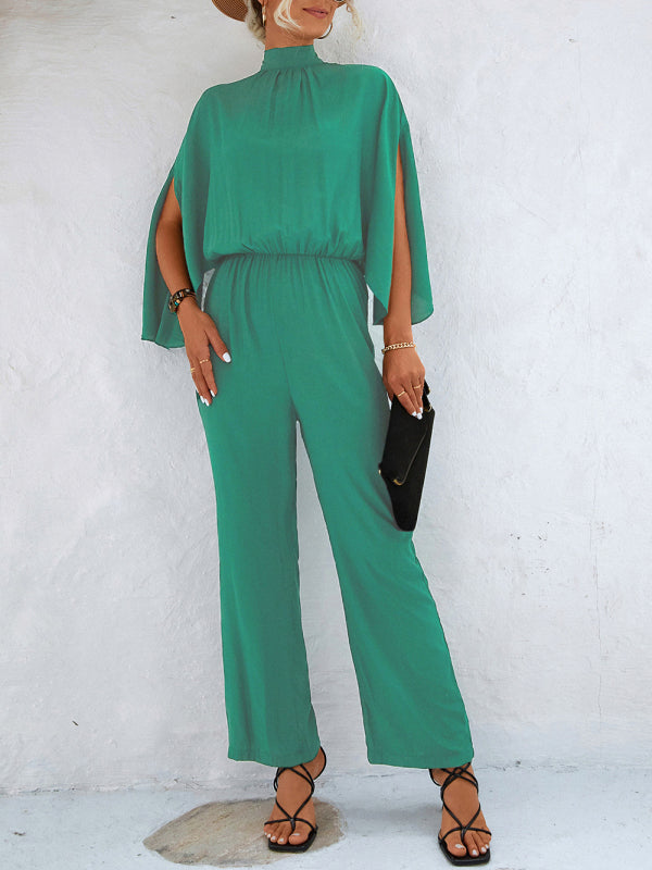 Fashion women's new stand collar jumpsuit - Rokkaku 18 online shop