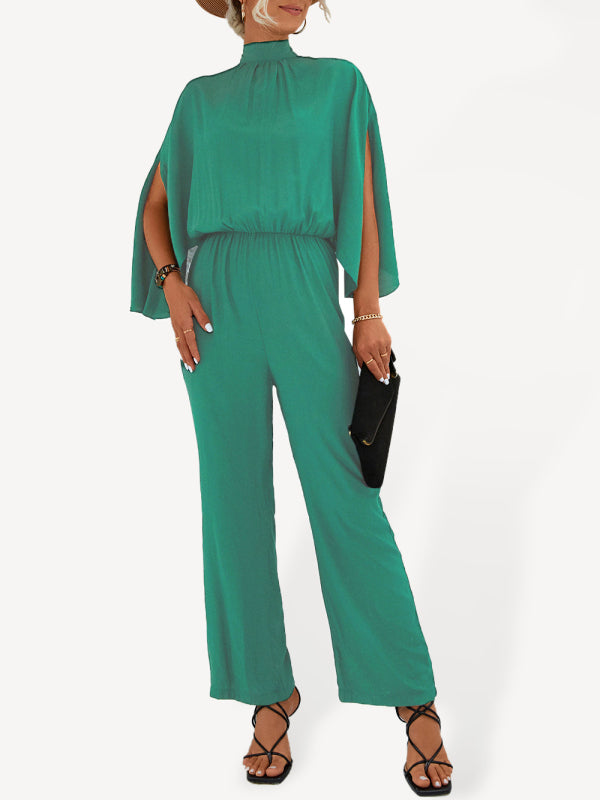Fashion women's new stand collar jumpsuit - Rokkaku 18 online shop