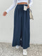 New Fashion Ladies Casual Wide Leg Pants