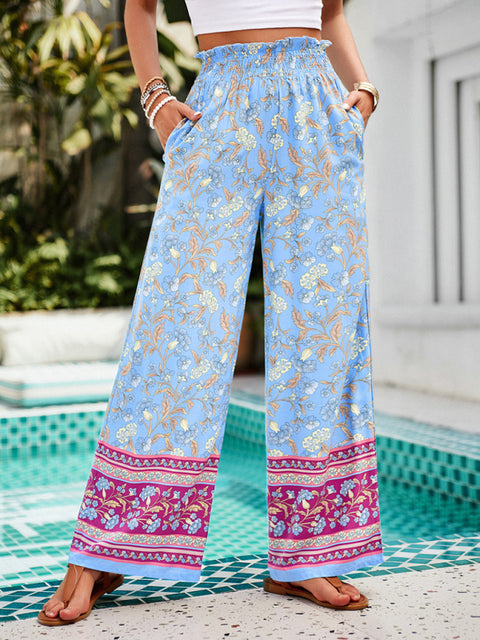 Women's New Style Casual Printed Trousers