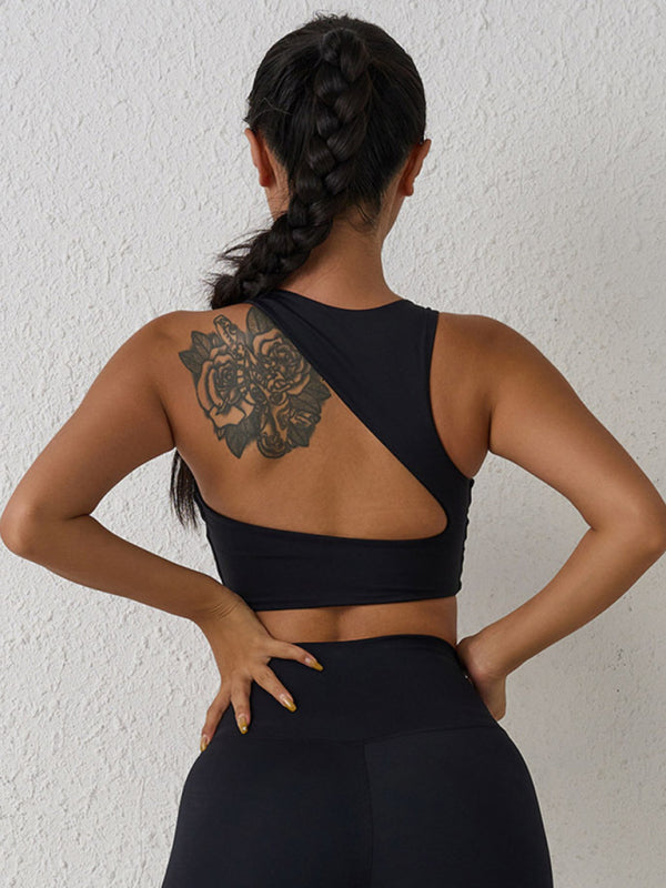 New beautiful back sports bra shock-proof yoga running high-intensity sports vest - Rokkaku 18 online shop