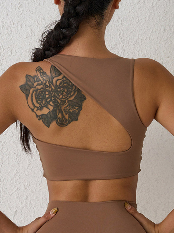 New beautiful back sports bra shock-proof yoga running high-intensity sports vest - Rokkaku 18 online shop