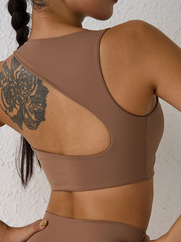 New beautiful back sports bra shock-proof yoga running high-intensity sports vest - Rokkaku 18 online shop