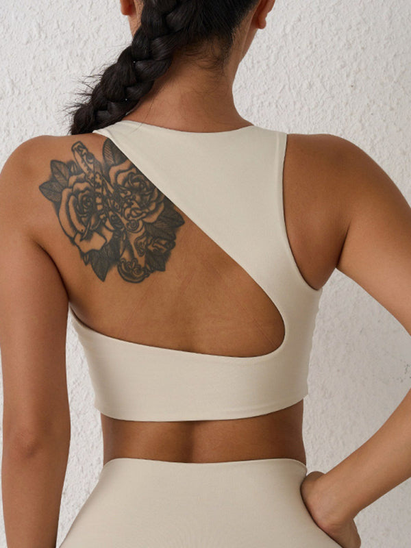 New beautiful back sports bra shock-proof yoga running high-intensity sports vest - Rokkaku 18 online shop