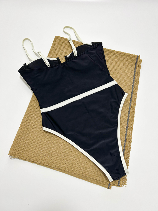 New Women's Sexy Splicing One-Piece Swimsuit - Rokkaku 18 online shop