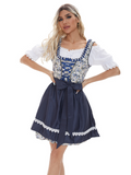 Halloween Bavarian maid uniform German Munich Oktoberfest stage performance dress - Rokkaku 18 online shop