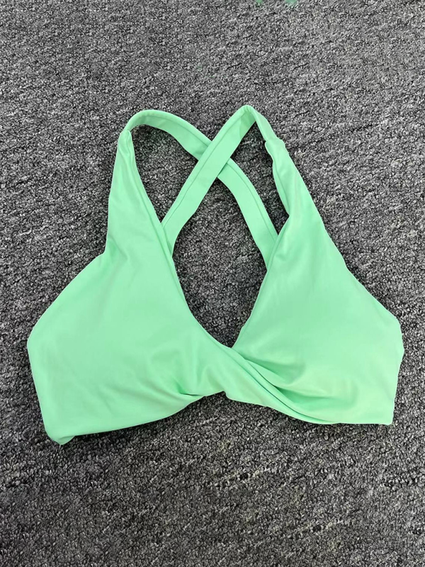 Tight-fitting quick-drying sports yoga bra for outdoor running cross-back fitness underwear - Rokkaku 18 online shop