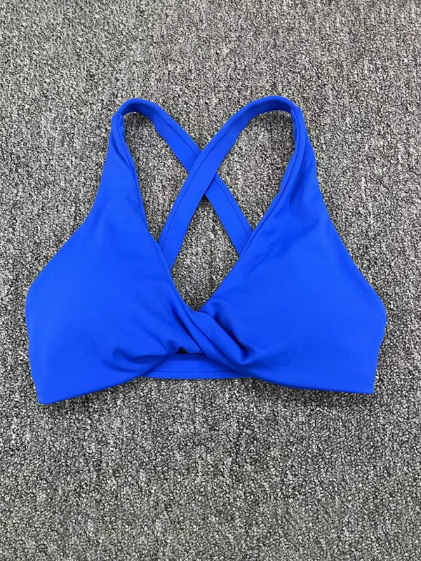 Tight-fitting quick-drying sports yoga bra for outdoor running cross-back fitness underwear - Rokkaku 18 online shop