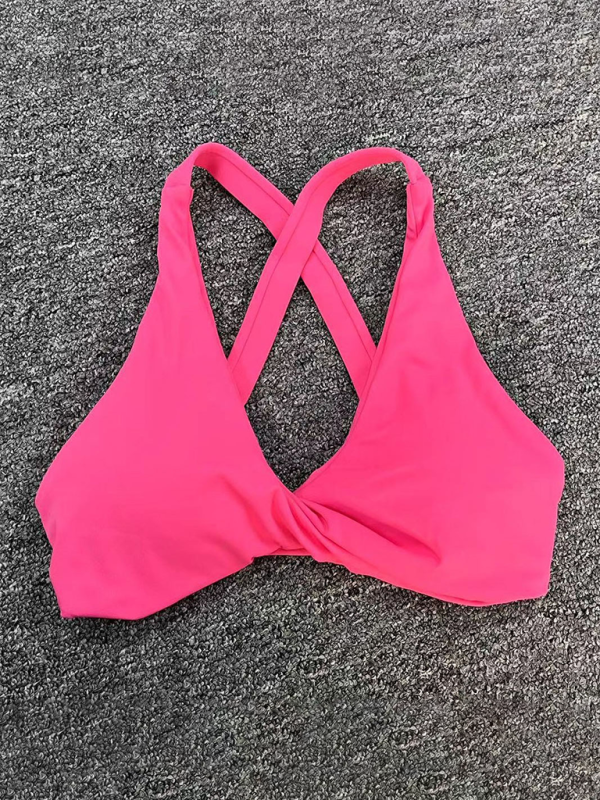 Tight-fitting quick-drying sports yoga bra for outdoor running cross-back fitness underwear - Rokkaku 18 online shop