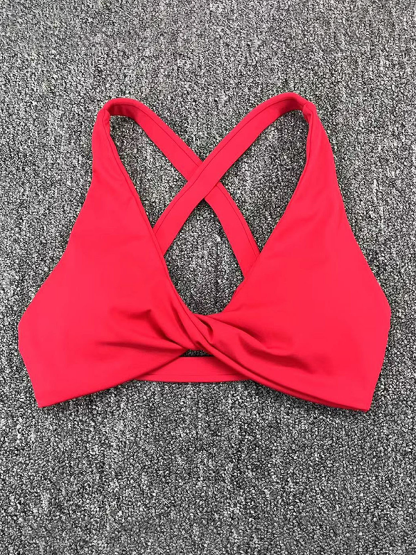 Tight-fitting quick-drying sports yoga bra for outdoor running cross-back fitness underwear - Rokkaku 18 online shop