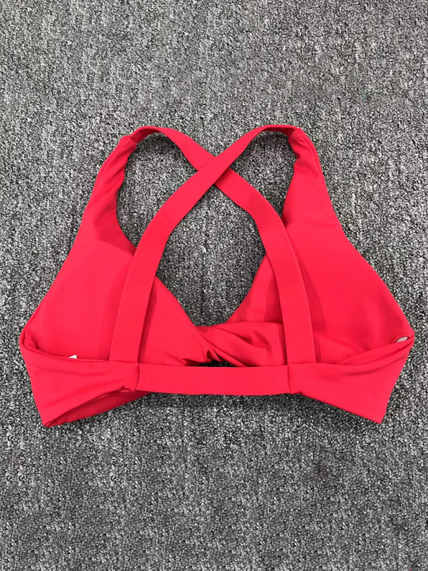 Tight-fitting quick-drying sports yoga bra for outdoor running cross-back fitness underwear - Rokkaku 18 online shop