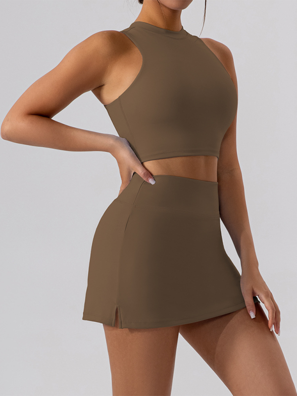 Hip skirt suit vest slim fit sports casual suit - Rokkaku 18 online shop