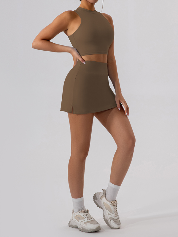 Hip skirt suit vest slim fit sports casual suit - Rokkaku 18 online shop