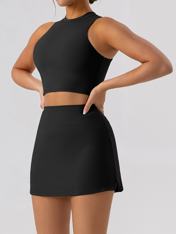 Hip skirt suit vest slim fit sports casual suit - Rokkaku 18 online shop