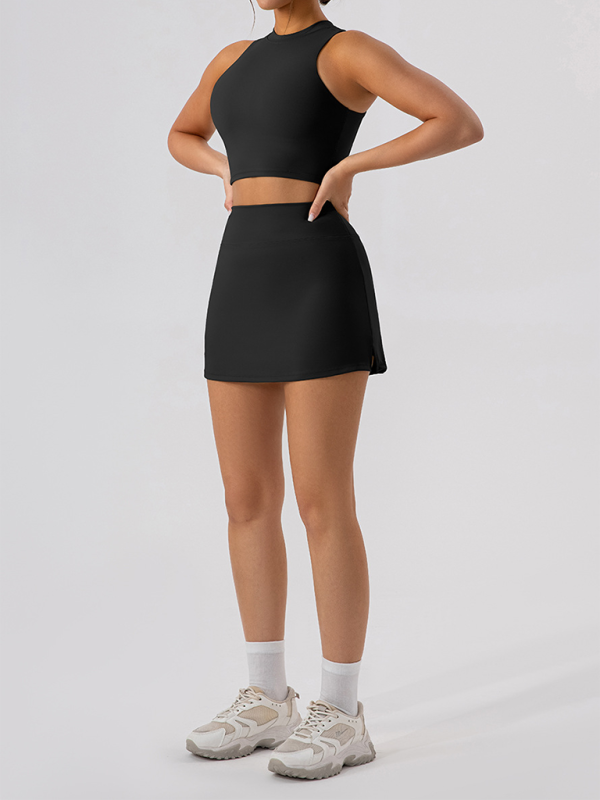 Hip skirt suit vest slim fit sports casual suit - Rokkaku 18 online shop