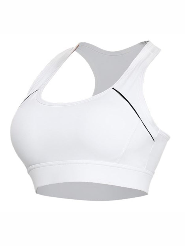 Running fitness vest shockproof push-up sports bra - Rokkaku 18 online shop