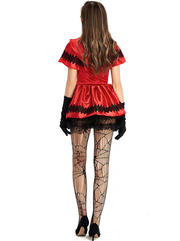 Halloween Little Red Riding Hood Costume New Castle Queen Cosplay Uniform - Rokkaku 18 online shop