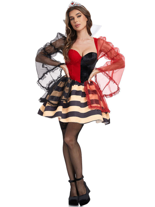 Halloween role play sexy Snow White Queen of Hearts COS costume - Rokkaku 18 online shop