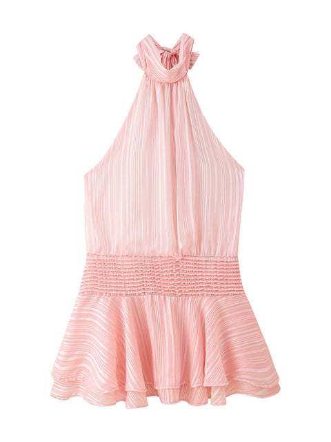 Fashion halterneck dress