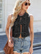 Lace-up vest