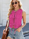 Lace-up vest