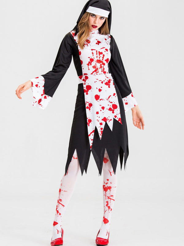 Vampire Zombie Nun Cosplay Halloween Costume - Rokkaku 18 online shop