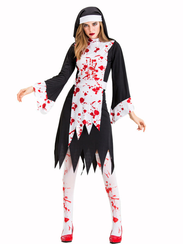 Vampire Zombie Nun Cosplay Halloween Costume - Rokkaku 18 online shop