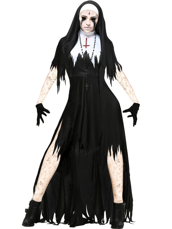 Ladies Halloween Nun Cosplay Vampire Cosplay Costume - Rokkaku 18 online shop