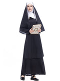 Halloween Black Robe Cosplay Costume(skirt + headwear + shawl) - Rokkaku 18 online shop