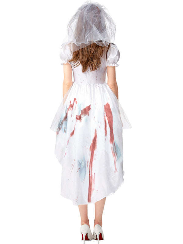 Halloween Vampire Bride Bloodstained Character Costume - Rokkaku 18 online shop