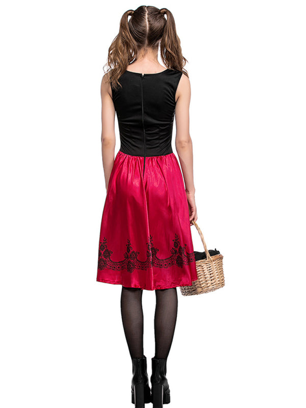 Halloween Little Red Riding Hood Adult Cosplay Party Costume - Rokkaku 18 online shop