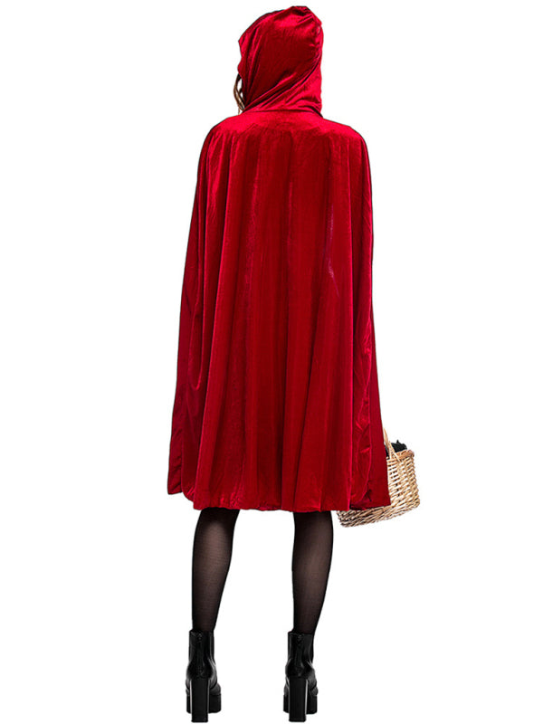 Halloween Little Red Riding Hood Adult Cosplay Party Costume - Rokkaku 18 online shop