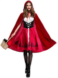 Halloween Little Red Riding Hood Adult Cosplay Party Costume - Rokkaku 18 online shop