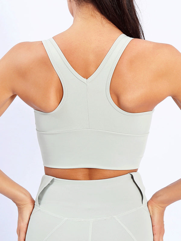Women's Medium Strength Shockproof Support Sports Bra - Rokkaku 18 online shop