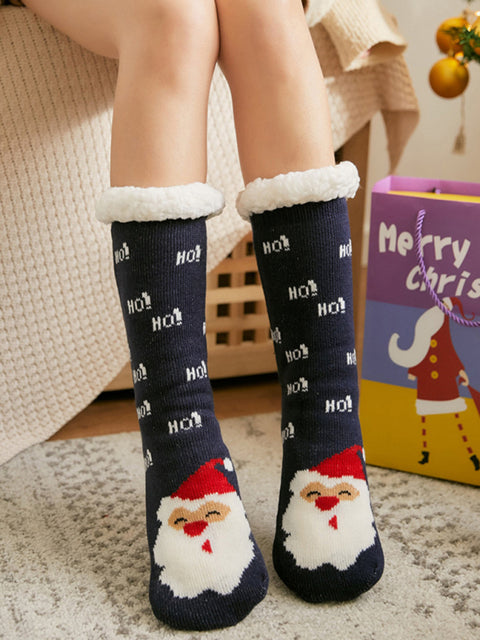 Christmas Floor Socks Home Sleep Slippers Socks